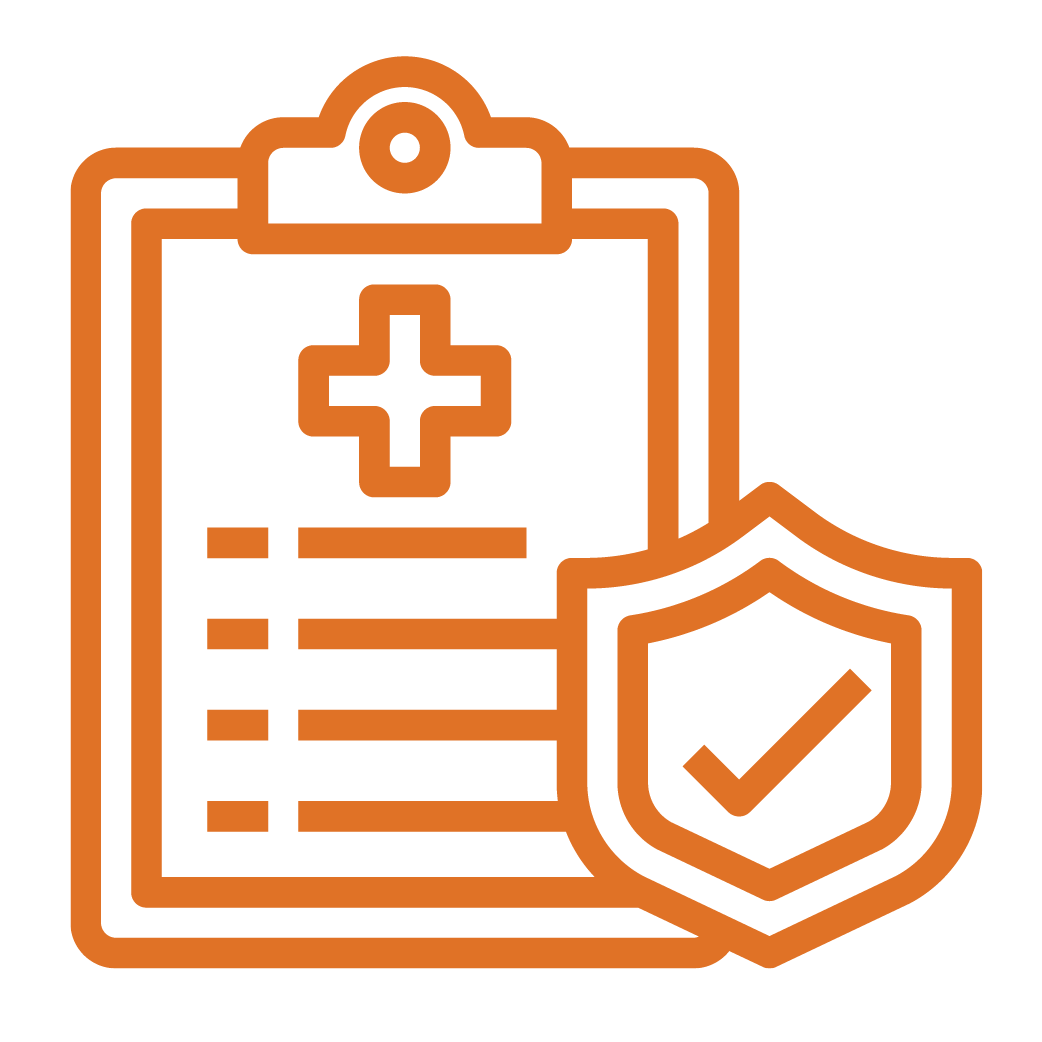 Medical chart icon